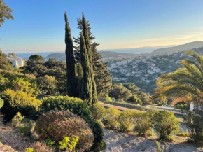 Maison provençale avec vue mer
